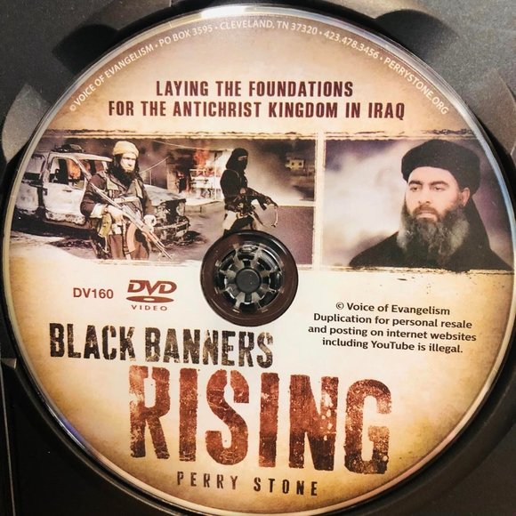 Black Banners Rising Perry Stone Iraq DVD Like New Islamic Caliphate - Picture 3 of 3